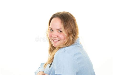 chubby blonde|Cute chubby blonde woman Stock Photos and Images